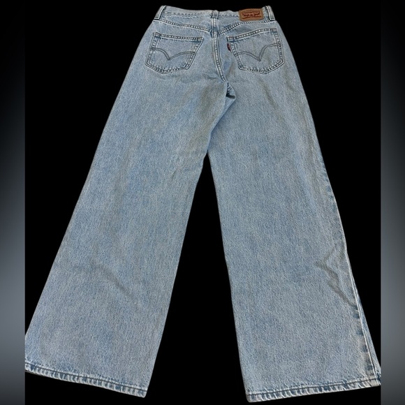 Levi's Light Blue Women's Flare & Wide Leg Jeans - Picture 4 of 12